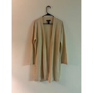 Viva Terra Alpaca Wool Blend Open Front Cardigan - Size Large